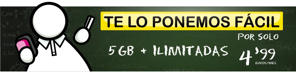 Contrato barato con datos y llamadas ilimitadas