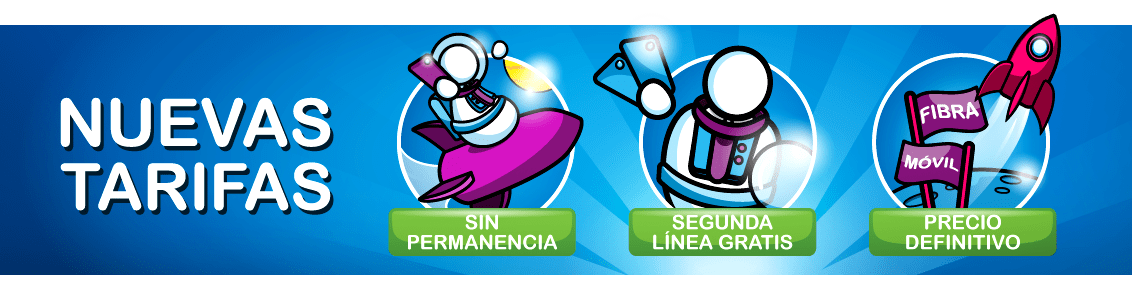 Fibra con línea adicional gratis