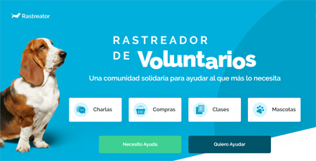 Rastreador de voluntarios