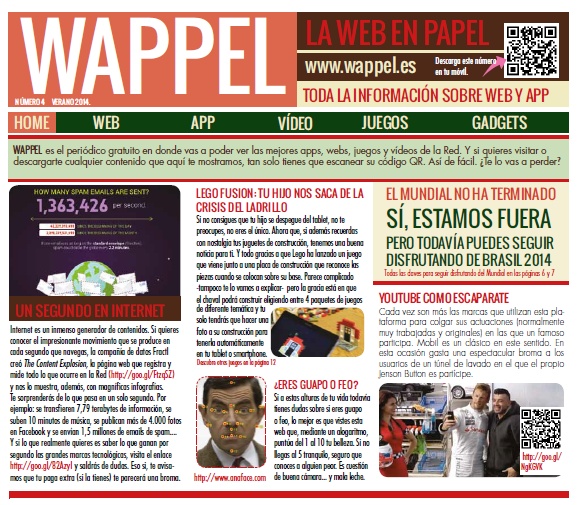 Wappel la web en papel